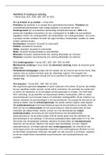 Biologie samenvatting hoofdstuk 10 VWO 5