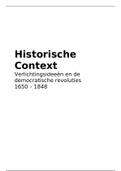 Samenvatting Geschiedenis Historische Context De Verlichting Feniks VWO