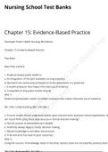 Chapter 15: Evidence-Based Practice | Nursing School Test Bank