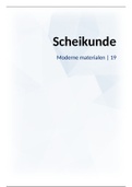 Samenvatting Scheikunde Hoofdstuk 19 Moderne materialen Chemie Overal 6 vwo