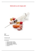 Medicatie verslag
