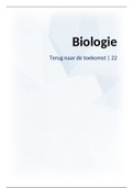 Samenvatting Biologie Hoofdstuk 22 Terug naar de toekomst 6 vwo