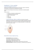 Samenvatting Beauty Level Basics / 2 Kennis van het lichaam, ISBN: 9789491277092  Anatomie Fysiologie