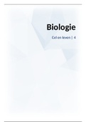 Samenvatting Biologie Hoofdstuk 4 Cel en leven 4 vwo