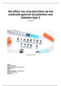 Het effect van sms-berichten op het medicatie gebruik bij patiënten met diabetes type 2