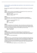 Samenvatting persoonlijke documenten en de constructie van de levensloop
