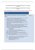 NR 222 Exam 1 Study Guide / NR222 Exam 1 Study Guide: Health and Wellness (New 2020 Latest Guide)