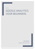 Google Analytics certificate cursus + oplossingen examen