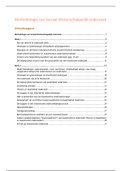 Samenvatting van de colleges van het vak Methodologie van Sociaal-Wetenschappelijk onderzoek