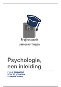 Psychologie, een inleiding || Samenvatting (zeer uitgebreid) || Druk 8 || 2022||