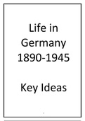 (AQA) GCSE HISTORY: GERMANY