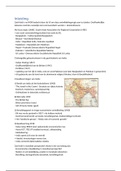 College aantekeningen Gebieden in mondiaal perspectief (GIMP), Zuid-Azië (GEO1-3051) 