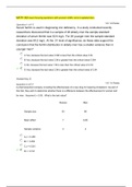 MATH 302 exam focusing questions with answers 100% correct updated docs