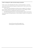 BUNDLE - Summary - Chapter 1 2 8 9 - Managing and Organizations 5th edition - Organization Theory