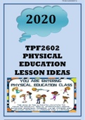 TPF2602 ASSIGNMENT 52 COMPLETE LESSON PLANS