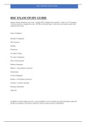 HSC 506 EXAM STUDY GUIDE UPDATED 2020