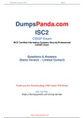 CISSP PDF Dumps