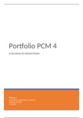 Portfolio PCM periode 4