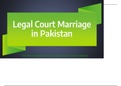 Know Court Marriage Procedure in Pakistan in Islamic View