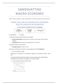 Samenvatting Macro-Economie & Internationale Economie 