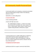 ATI NURSING ATI Community Health Proctored Exam 2020 Study Guide.