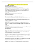 Psych 111 Exam 2 chapter 7-10 Questions and answers solution docs latest update