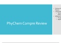 Quantum Chemistry study notes  with sample problems 