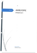 Amblyopie