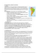 Samenvatting De Geo - Zuid-Amerika, ISBN: 9789006619416  Aardrijkskunde