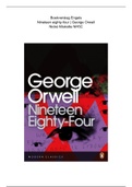 book report nineteen eighty-four (1984) George Orwell