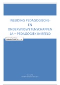 Samenvatting IPO 1A (inleiding in de pedagogische- en onderwijswetenschappen)