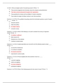 BUSN 278 Week 4 Midterm Exam with 100% Correct Answers Latest 2020