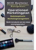 NCOI moduleopdracht marketingmanagement marketingplan   feedback