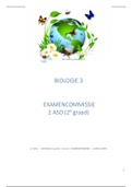 Cursus BIOLOGIE 2 ASO (3e jaar) - EXAMENCOMMISSIE