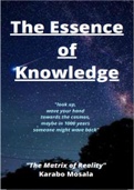 Karabo Mosala ~ The Essence of Knowledge