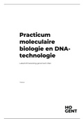 Practicum 1 Moleculaire biologie en DNA technologie -gDNA