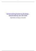 Summary Exploring Strategy, ISBN: 9781292145129 Strategic Management