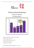 Werkboek OnderzoeksMethodologie Logopedie Zuyd Blok 2