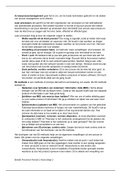 Hoorcollege aantekeningen Bedrijfs Processen (BRPR) HC 2 BUAS / NHTV