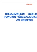 Test derecho constitucional: organización judicial