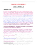 Bac de français : Lecture Analytique Des Cannibales et des Coches de Montaigne (Des Cannibales)