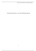 CSR on Financial Performance: A Case-study of McDonald Incorporation
