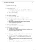 NUR 2571 PN2 Module 3- Exam 1 Study guide |Verified document | latest 2020 |Rasmussen college