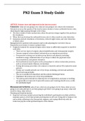 NUR 2571 PN2 Exam 3 Study Guide (version 4)|Verified document | latest 2020 |Rasmussen college