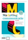 Marketingcommunicatie 6e editie - samenvatting