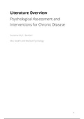 Summary Psychological Assessment And Interventions Of Chronic Disease