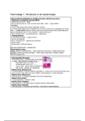 Samenvatting  Bacteriologie deel Medische Microbiologie (5052MEMI6Y)