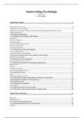 Samenvatting Psychologie, de essentie, 4e editie met mylab nl toegangscode, ISBN: 9789043035859  psychologie 