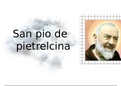 La biografia de San Pio de Pietrelcina