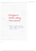 Samenvatting Organic Chemistry: structural aspects VUB